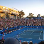 Le Melbourne Park ou se déroule l'Open d'Australie